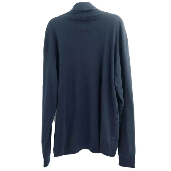 Gap Kids Unisex NEW Size XL Navy Blue Turtleneck 100% Cotton Uniform Pullover - Picture 2 of 4